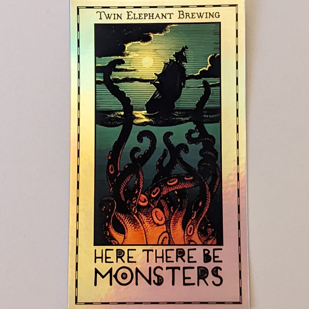 Stickers - Here There Be Monsters